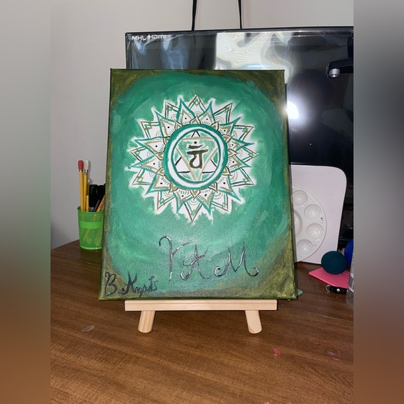 BLESSED ANGELS Chakra collection✨ Heart chakra painting - Picture 3 of 6